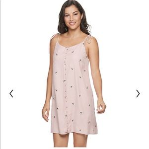 Hailey Lyn floral slip dress